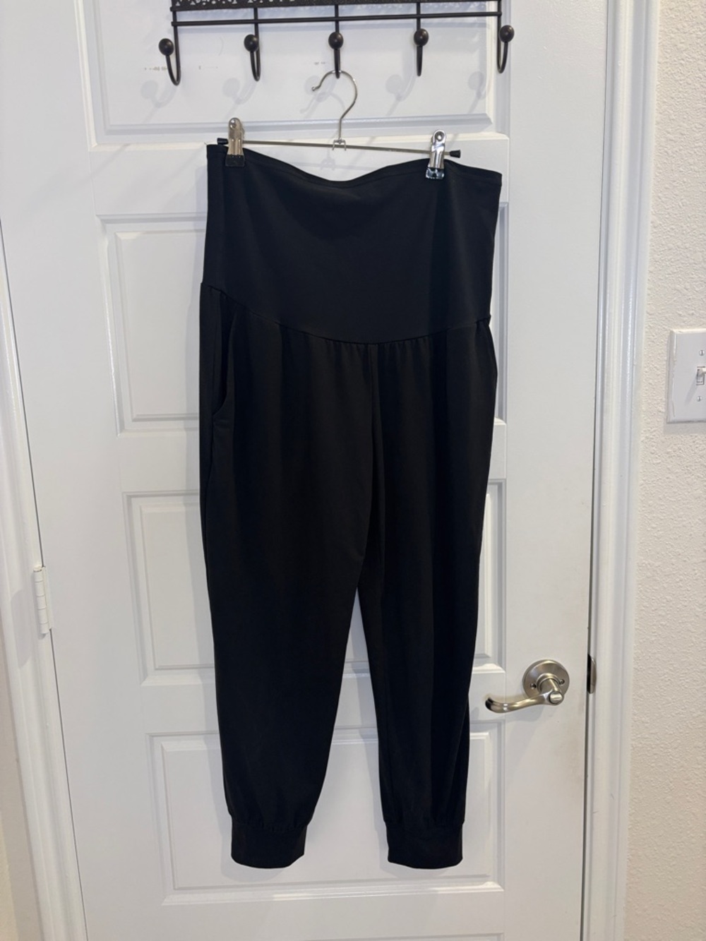 Threads 4 Thought Black Jogger Pants High Rise Lounge Athleisure Medium